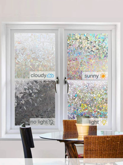 Window Jewels Privacy Cling Film