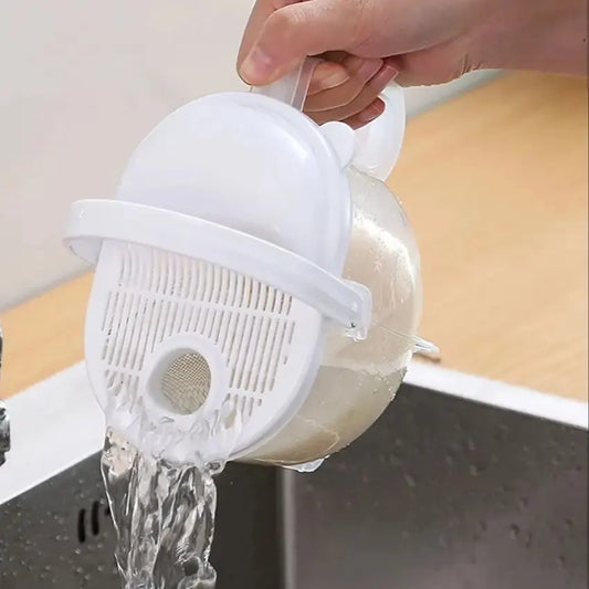 Easy Rinse Rice Strainer