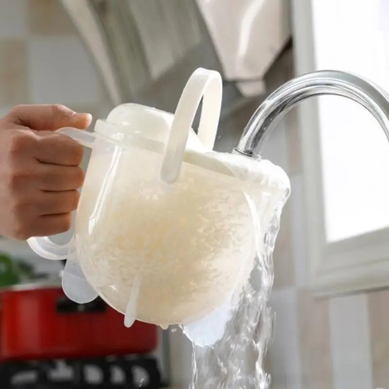 Easy Rinse Rice Strainer