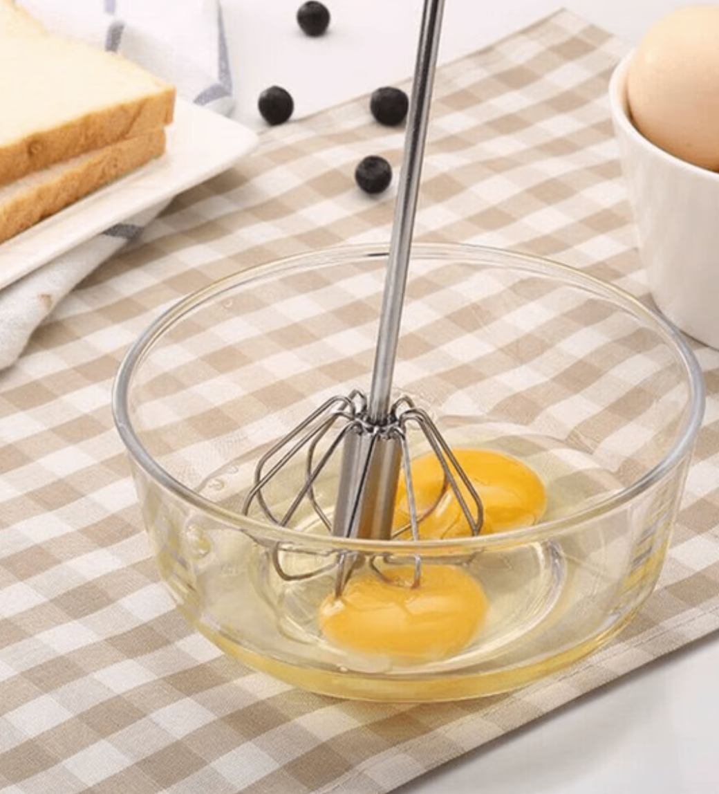 Semi-Automatic Push Whisk