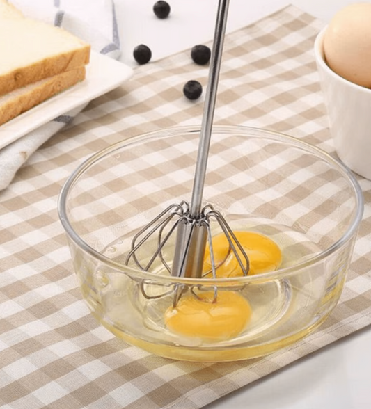 Semi-Automatic Push Whisk