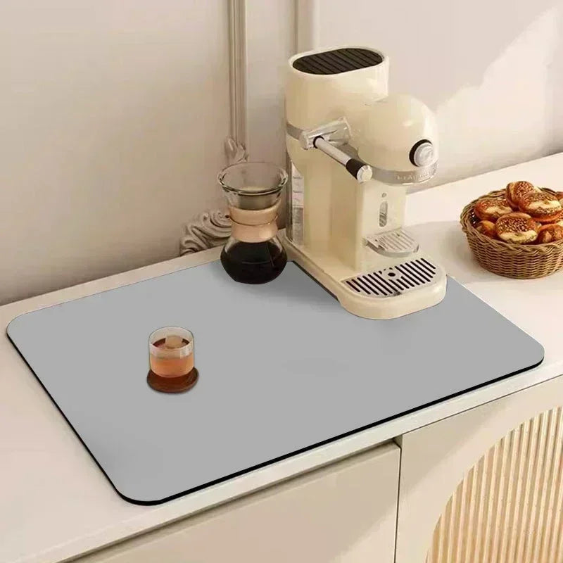 Super Absorbent Dish Draining Mat