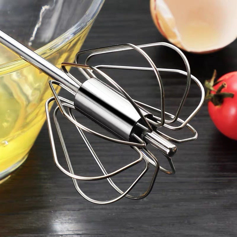 Semi-Automatic Push Whisk