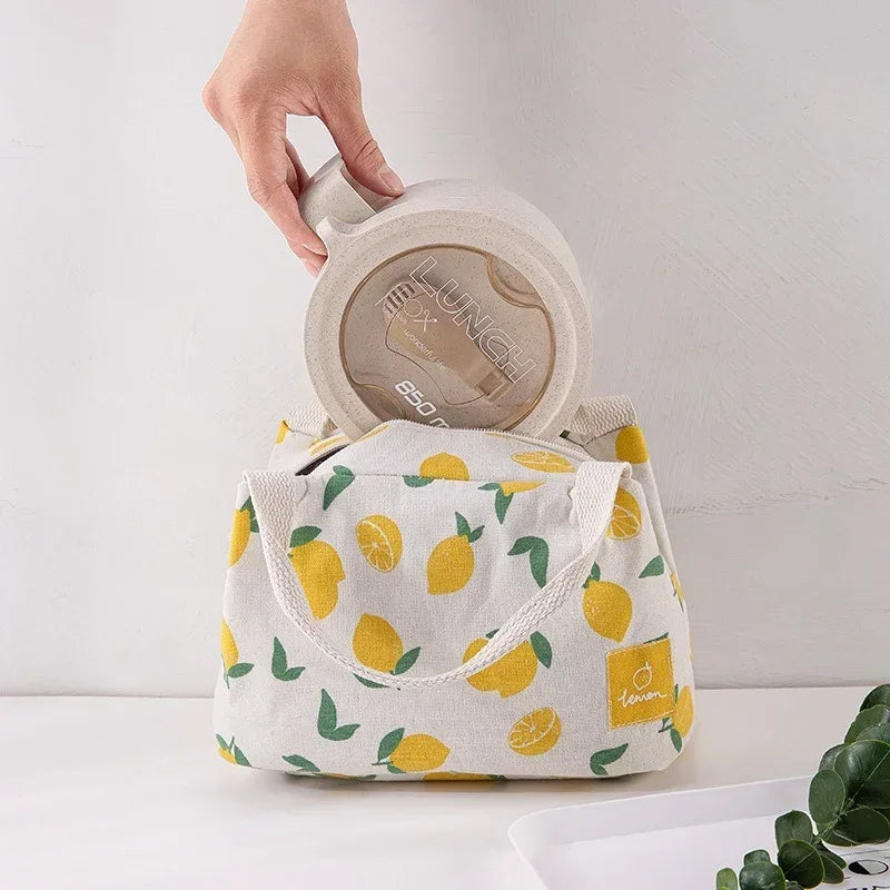 Cute Fruit Thermal Lunch Bag